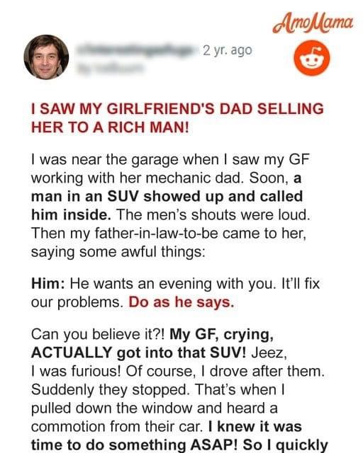 Rich Man Tries to Purchase Poor Mechanic’s Daughter, but Pays Too High a Price for It