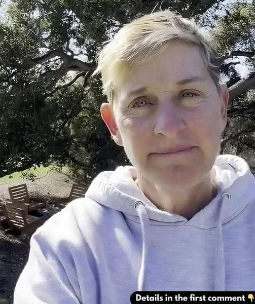 Incredibly painful,’ says Ellen DeGeneres. ‘I had no idea that was a symptom.’