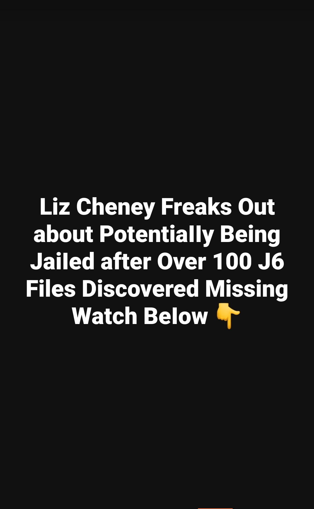 Liz Cheney Freaks Out about Potentially Being Jailed after Over 100 J6 Files Discovered Missing